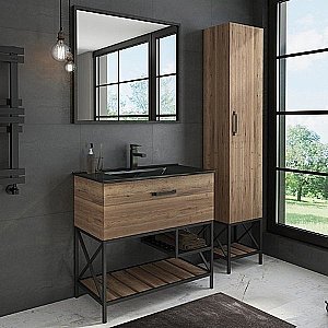 Тумба с раковиной Comforty Бредфорд 90 для ванной в интернет-магазине Sanbest