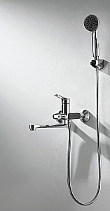 Смеситель для ванны Bravat ECO-D F693158C-LB купить в интернет-магазине сантехники Sanbest