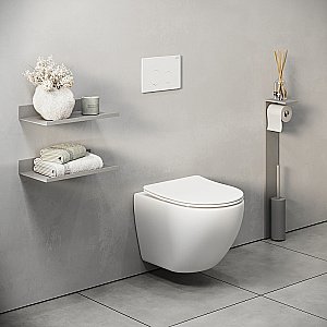Кнопка для инсталляции Grossman Style 700.K31.05.01M.01M белая матовая купить в интернет-магазине сантехники Sanbest
