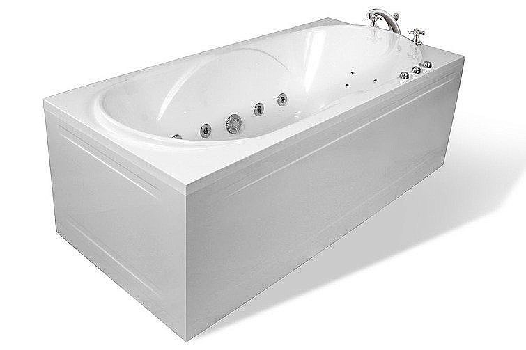 Ванна Эстет Астра 170x80 цвет по RAL c блестками купить в интернет-магазине Sanbest