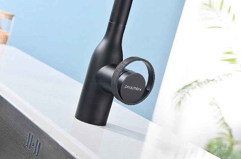 Смеситель для кухни Paulmark Urban Ur213104-AN антрацит купить в интернет-магазине сантехники Sanbest