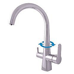 Смеситель для кухни Rav-Slezak Zambezi ZA018.5 хром купить в интернет-магазине сантехники Sanbest