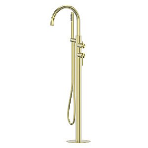 Смеситель для ванны Abber Wasser Kreis 316 AF8115BG брашированное золото купить в интернет-магазине сантехники Sanbest