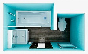 Ванна из литьевого мрамора Marmo Bagno София 170х75 купить в интернет-магазине Sanbest