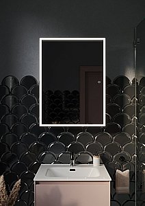 Зеркало Sancos Cube CU600 в ванную от интернет-магазине сантехники Sanbest