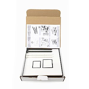 Кнопка для инсталляции Taliente Square 31204010 белая купить в интернет-магазине сантехники Sanbest