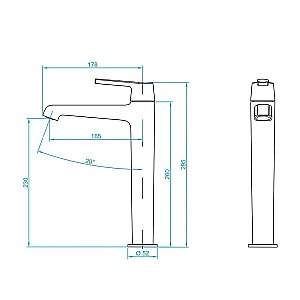 Душевая система RGW Shower Panels SP-6143-01 50140801-01 хром купить в интернет-магазине сантехники Sanbest