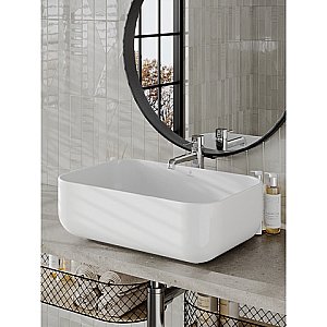 Раковина накладная Orange 60 B03-600W белая купить в интернет-магазине Sanbest