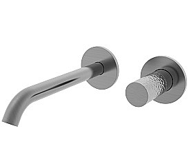 Смеситель для раковины Vincea Aura VBFW-6AU1GM вороненая сталь купить в интернет-магазине сантехники Sanbest