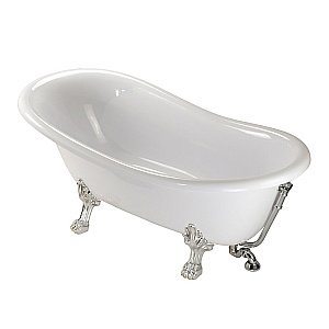 Ванна Migliore Bella на лапах LEONE STANDART 26917 170х80 белая,хром купить в интернет-магазине Sanbest