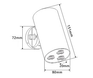 Верхний душ Bronze de Luxe Liberty 501GM графит купить в интернет-магазине сантехники Sanbest