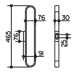 Полотенцедержатель KEUCO EDITION 300 30070010000 хром купить в интернет-магазине сантехники Sanbest