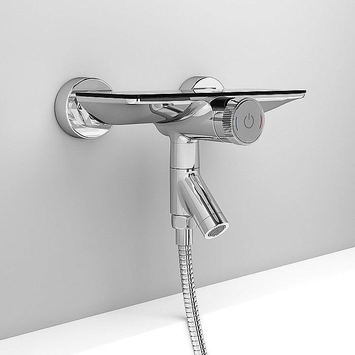 Смеситель для ванны Iddis Shelfy SHESBBTi02WA купить в интернет-магазине сантехники Sanbest