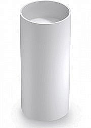 Раковина напольная NT Bagno Pavia 40 NT608 белая матовая купить в интернет-магазине Sanbest