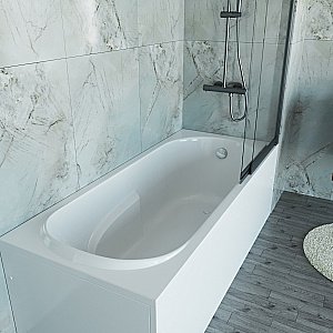 Ванна акриловая Vincea VBT-2A170-FR 170x75 белая с каркасом купить в интернет-магазине Sanbest