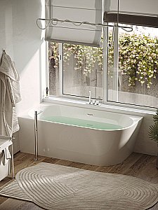 Акриловая ванна Sancos Veneto 170x80 белая купить в интернет-магазине Sanbest