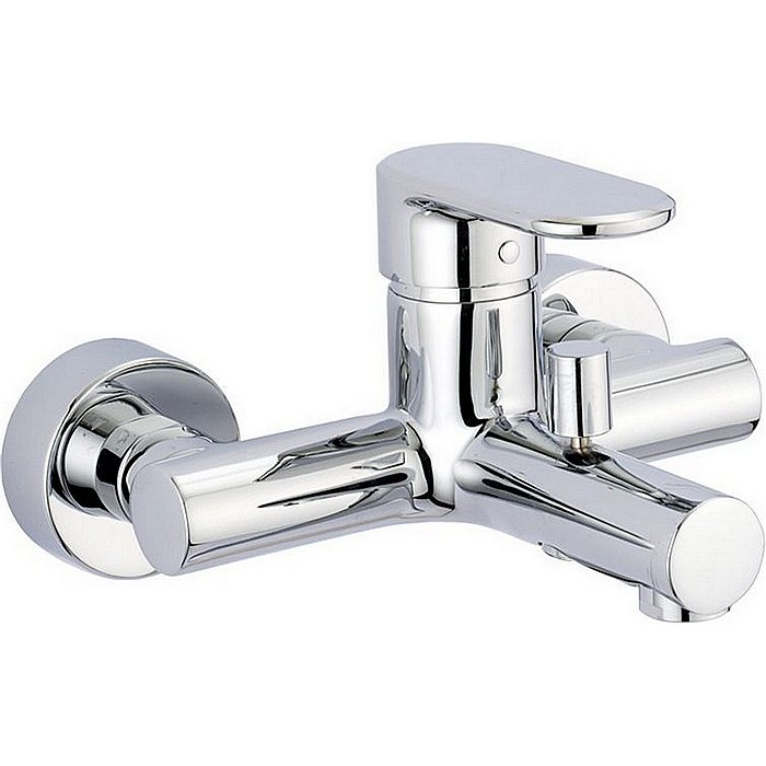 Смеситель для ванны Cisal LINEA VIVA LV00013021 хром купить в интернет-магазине сантехники Sanbest