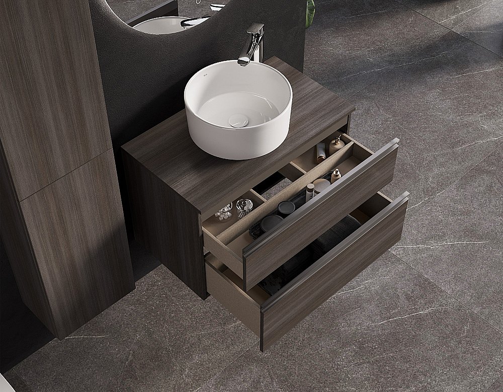 Раковина накладная Акватон Mila 40 732700C000 белая купить в интернет-магазине Sanbest