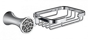 Мыльница CeramaLux Virginia 94305A хром купить в интернет-магазине сантехники Sanbest