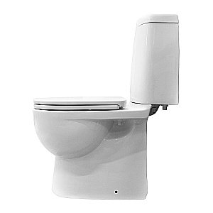 Унитаз-компакт Sanita luxe Fest Comfort FSTSLCC01040622 с бачком, с крышкой микролифт, белый купить в интернет-магазине Sanbest