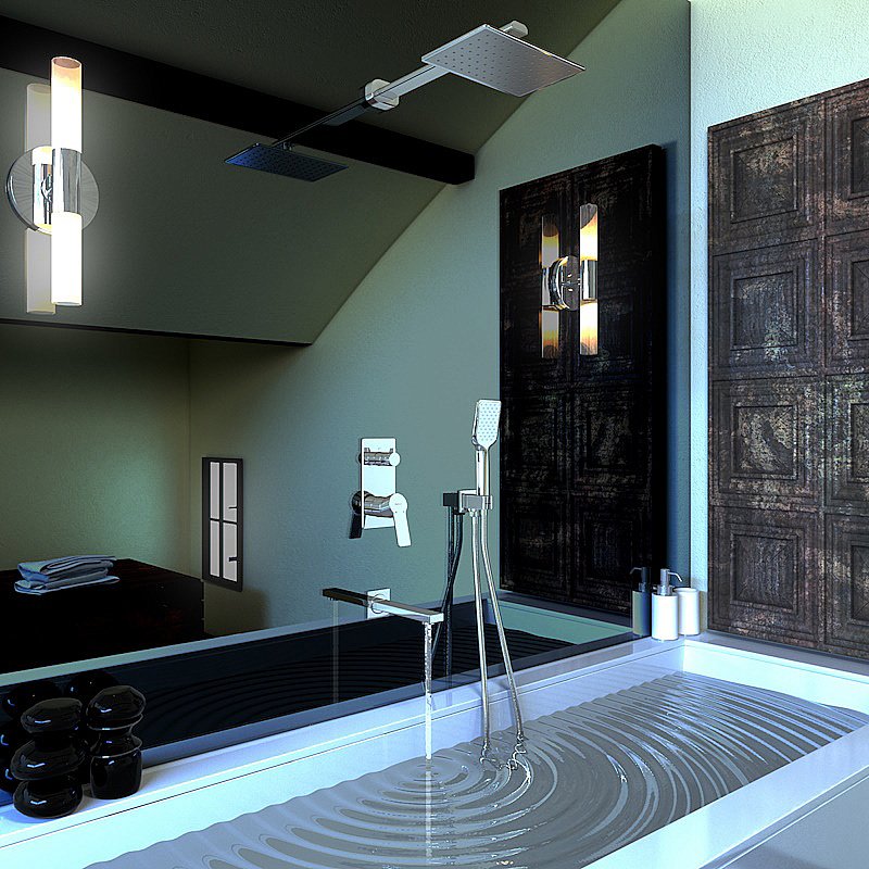 Душевая система Elghansa 54Q0743 (Set-17) хром купить в интернет-магазине сантехники Sanbest