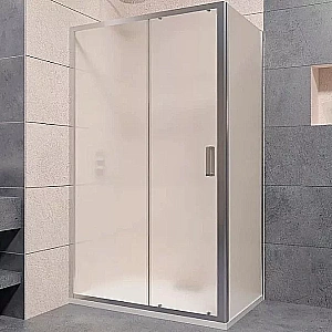 Душевой уголок RGW Passage PA-76 (PA-016 + Z-050-2) 130x110 стекло матовое песоструй/профиль хром купить в интернет-магазине Sanbest