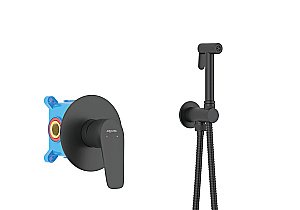 Гигиенический душ Aquatek Бетта AQ1119MB черный матовый купить в интернет-магазине сантехники Sanbest