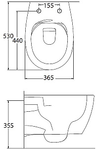 Унитаз подвесной Allen Brau Fantasy 3 Vortex 4.11035.SM розовый матовый, с крышкой микролифт, слив торнадо купить в интернет-магазине Sanbest