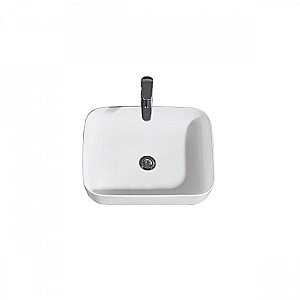 Раковина накладная Bravat Source 50 C22250W-ENG белая купить в интернет-магазине Sanbest