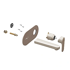 Смеситель для раковины VitrA Root Round A4272134EXP никель брашированный купить в интернет-магазине сантехники Sanbest