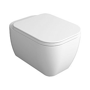 Унитаз подвесной SIMAS Henges HE18bi безободковый, белый купить в интернет-магазине Sanbest