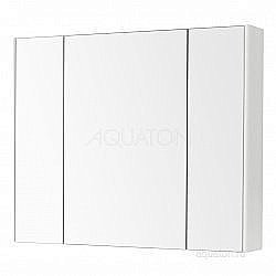 Зеркальный шкаф Акватон Беверли 100 белый купить в интернет-магазине сантехники Sanbest