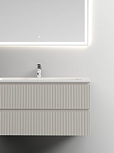 Тумба с раковиной Sancos SNOB T SNT120CE 120 Beige Soft для ванной в интернет-магазине Sanbest