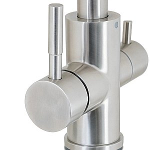 Смеситель для кухни PAINI Norda NRPW6433VEB90 никель купить в интернет-магазине сантехники Sanbest