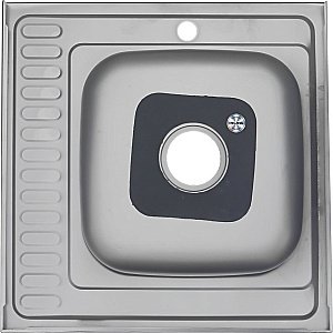 Мойка кухонная с сифоном Melana 156D t (*15) купить в интернет-магазине сантехники Sanbest