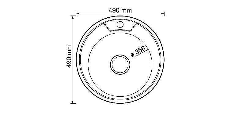 Мойка кухонная MIXLINE ML 532306 хром купить в интернет-магазине сантехники Sanbest