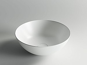 Раковина накладная Ceramica Nova Element CN6003 35 белая матовая купить в интернет-магазине Sanbest