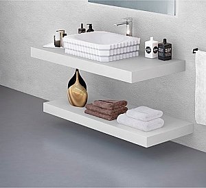 Раковина накладная Bien Shine 61 SHLG06101FD0W3000 белая купить в интернет-магазине Sanbest