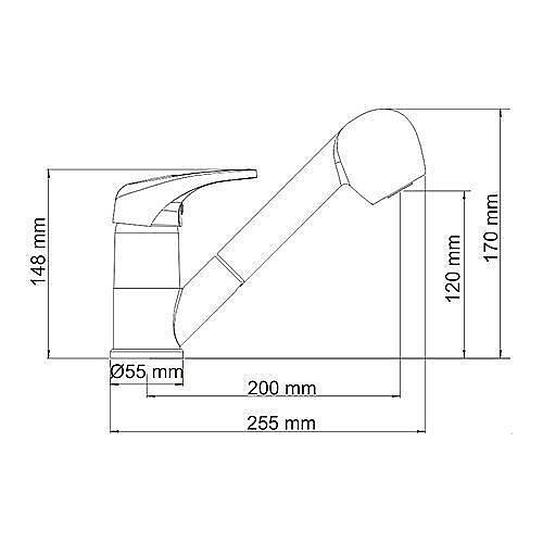 Смеситель для кухни WasserKRAFT Oder 6365 купить в интернет-магазине сантехники Sanbest