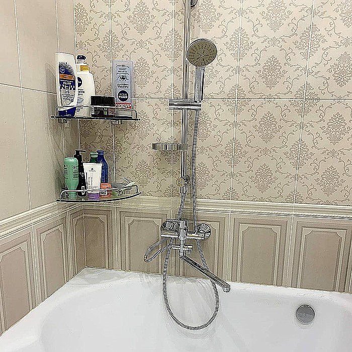 Смеситель для ванны PAINI Messina MECR119KM хром купить в интернет-магазине сантехники Sanbest