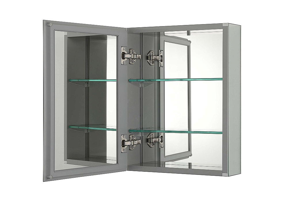 Зеркальный шкаф Aquqtek AQ7508-MC 50,8х66 хром в ванную от интернет-магазине сантехники Sanbest