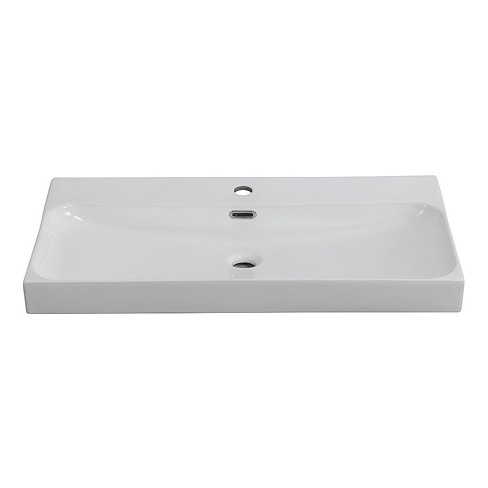 Раковина мебельная BelBagno BB-8078-80 белая купить в интернет-магазине Sanbest