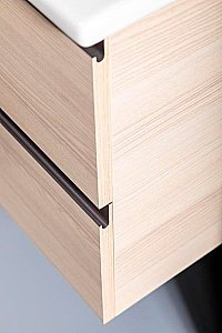 Тумба с раковиной Armadi Art Capolda 100 светлое дерево для ванной в интернет-магазине Sanbest