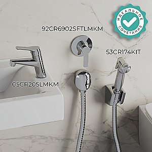 Смеситель для раковины PAINI Bios 05CR205LMKM хром купить в интернет-магазине сантехники Sanbest