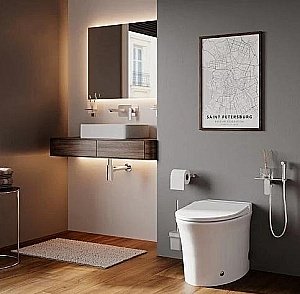 Унитаз Iddis Pulse PULIDSEi26 с крышкой микролифт купить в интернет-магазине Sanbest