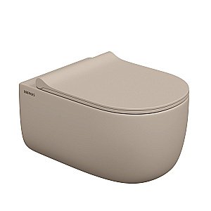 Унитаз подвесной Berges EGO XL Rimless 82728 жасмин матовый купить в интернет-магазине Sanbest