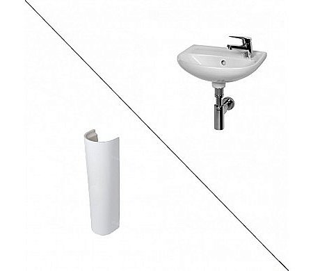 Раковина на пьедестале Jika Lyra 40 купить в интернет-магазине Sanbest