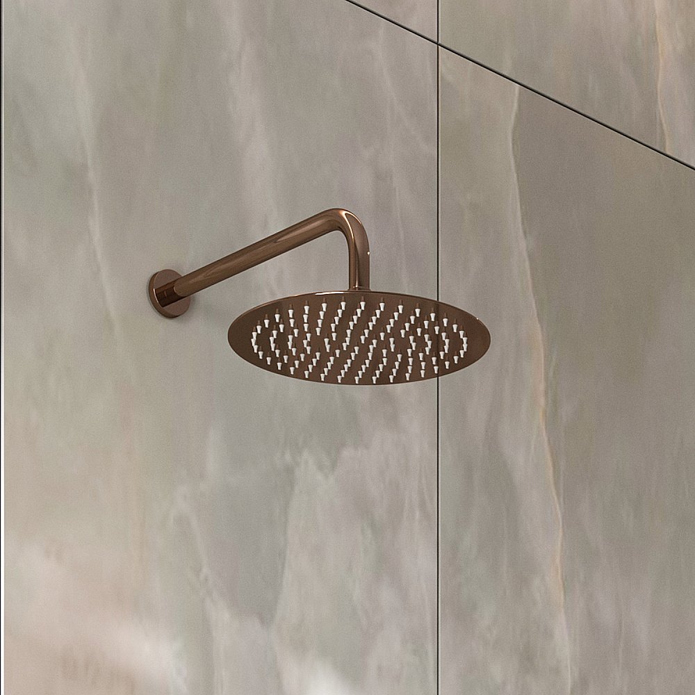 Верхний душ WasserKraft Asphe A331 розовое золото купить в интернет-магазине сантехники Sanbest