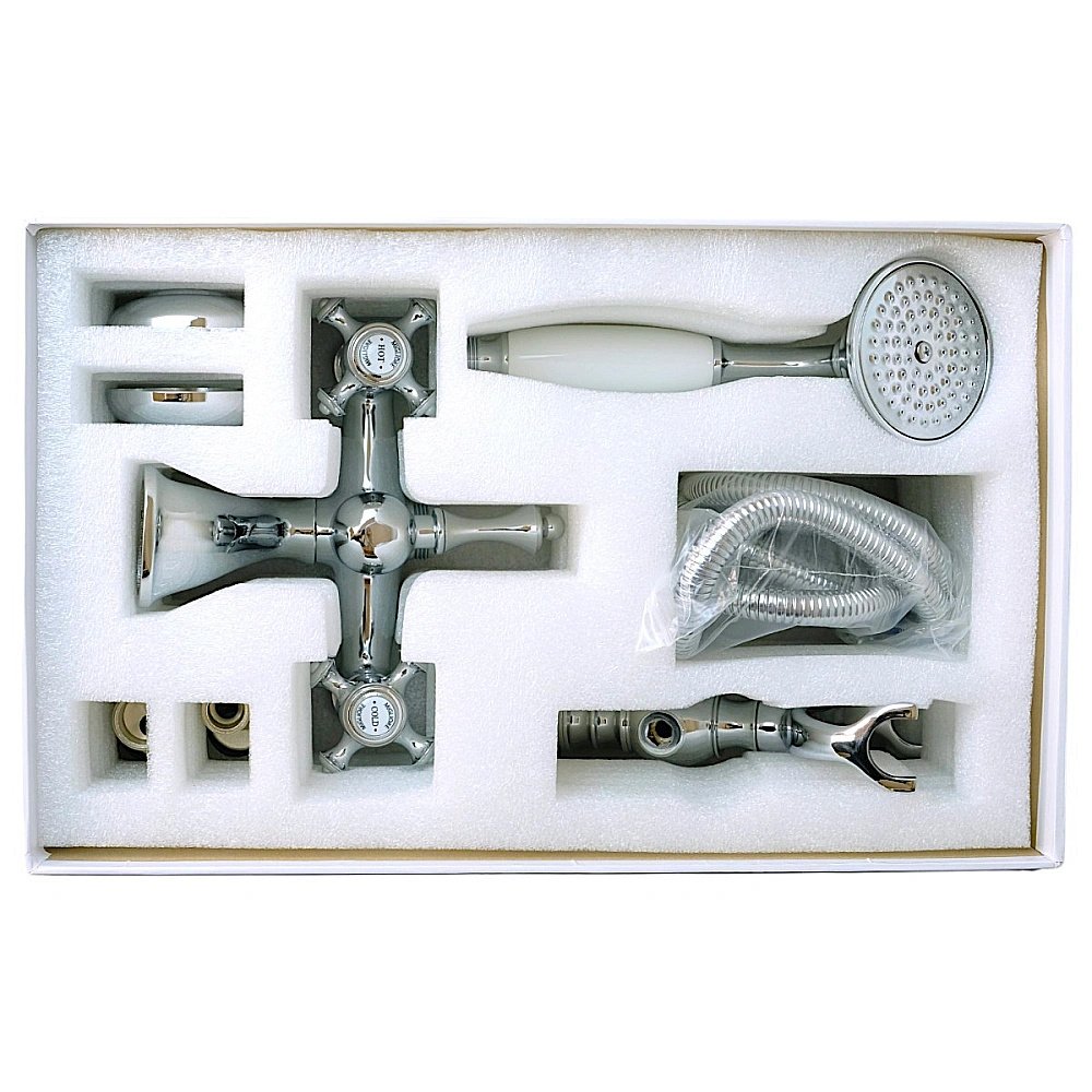 Смеситель для ванны Migliore PRESTIGE 32448 хром купить в интернет-магазине сантехники Sanbest