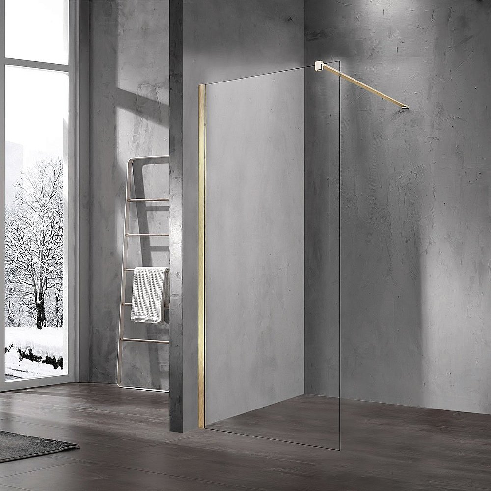 Душевая перегородка Vincea Walk-In VSW-1H120CLG 120 купить в интернет-магазине Sanbest